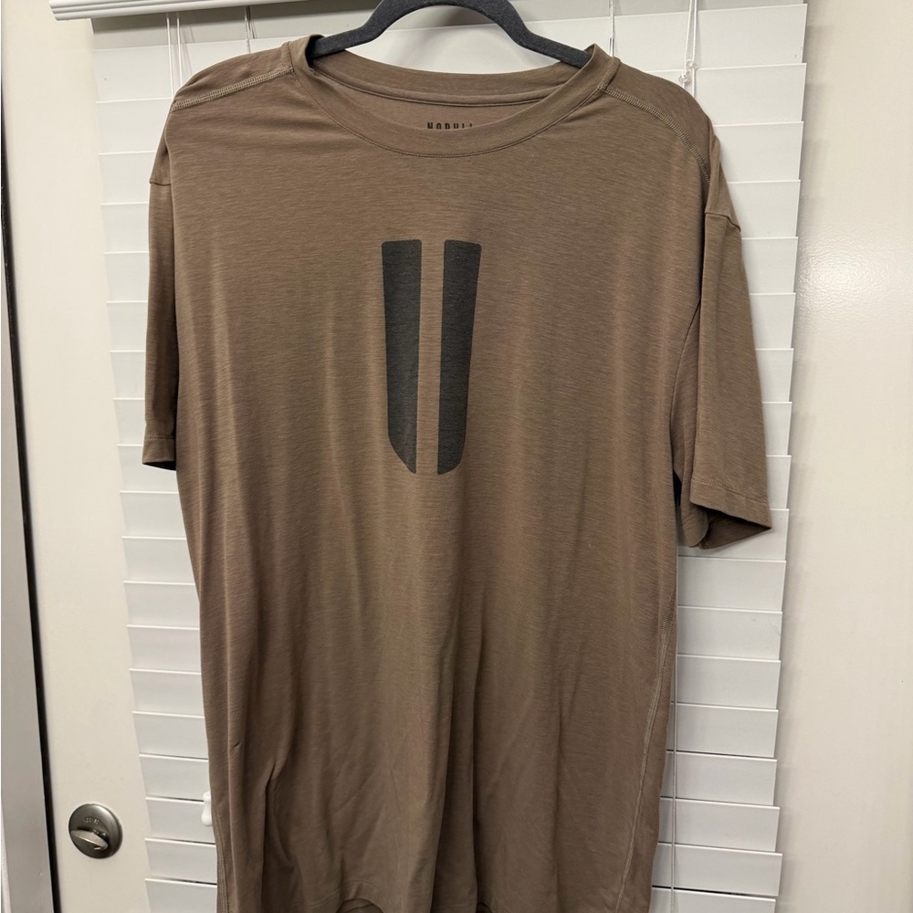 NOBULL Men's Brown T-Shirt - XL